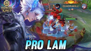 HOK : LAM GAMEPLAY | PRO LAM 18 KILLS - HONOR OF KINGS