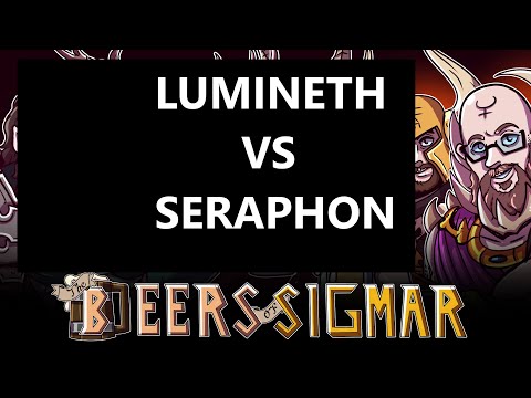 AoS 3.0 - Seraphon vs Lumineth Realm Lords. Warhammer: Age of Sigmar battle report