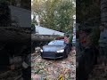 The Great Escape! Maserati gets smashed while Audi R8 remains intact
