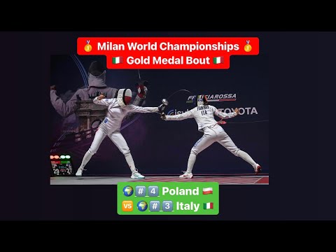 World Championships 2023 SWE TEAM - GOLD - Poland v Italy