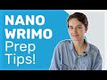 Preptober Tips! | Do These 10 Things Before NaNowriMo