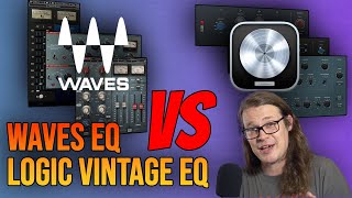 Video thumbnail for Logic Pro X vs Waves: Vintage EQ Emulations by Sam Loose Audio Engineer