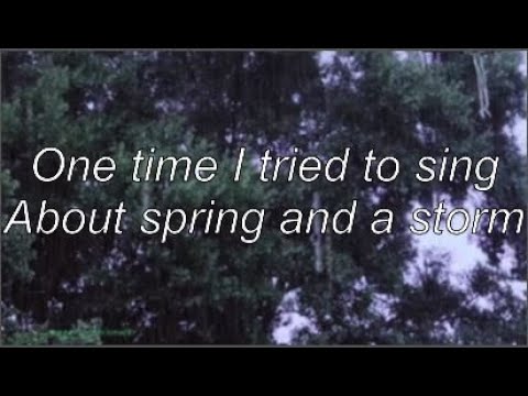 Spring and a Storm - Tally Hall