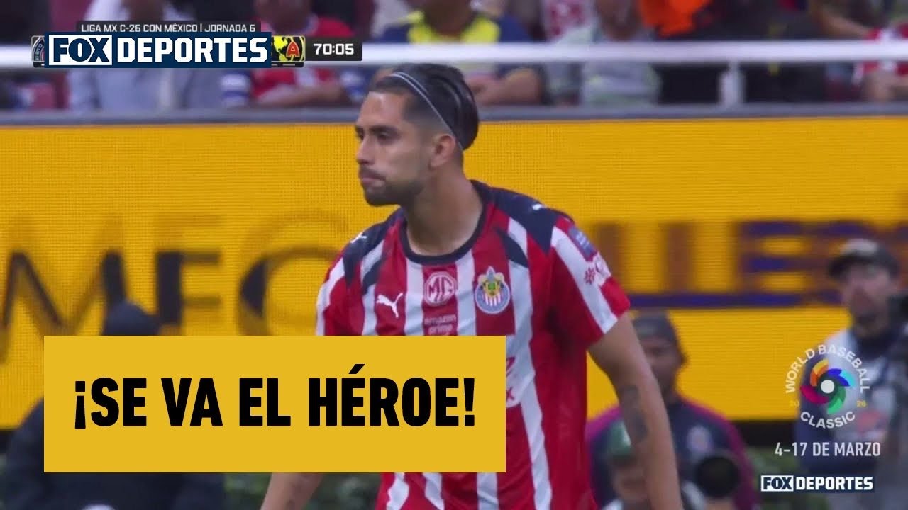 🫨🤨 ¡SE VA EL HÉROE! | Guadalajara 1-0 América | Jornada 6 | Liga MX