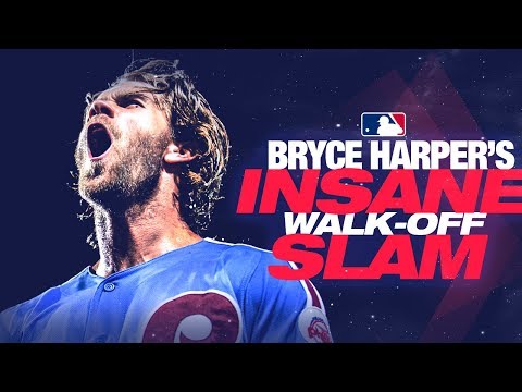 Phillies' Bryce Harper's insane walk-off HR against...