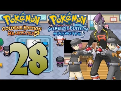 Let´s Play Pokemon Herzgold & Seelensilber German Part 28 Rocket Ärger im Radioturm