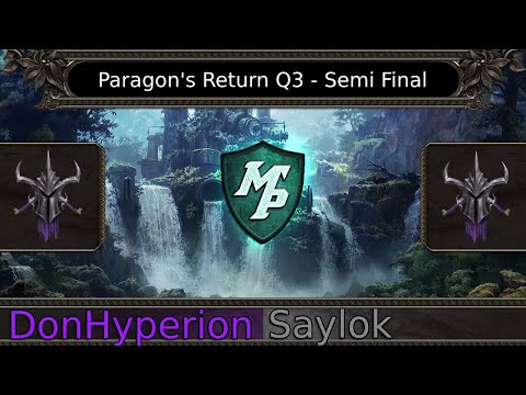 SpellForce 3: DonHyperion vs Saylok - Paragon's Return Qualifier 3 - Semi Final