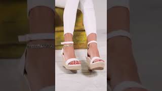 Scarpe estive, zeppe in corda De Caro Calzature