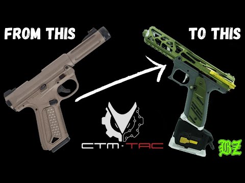 Building a Custom Action Army AAP-01 HPA Airsoft Pistol (Dr Doom CTM Tac Edition)