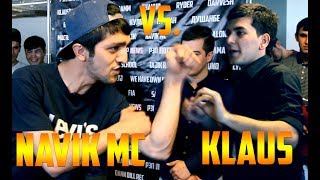 Видео Battle Navik MC vs. Klaus (RAP.TJ in Moscow)