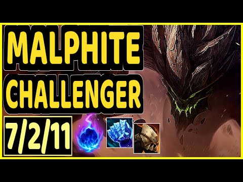 CANYON (MALPHITE) - 7/2/11 KDA TOP CHALLENGER GAMEPLAY - KR