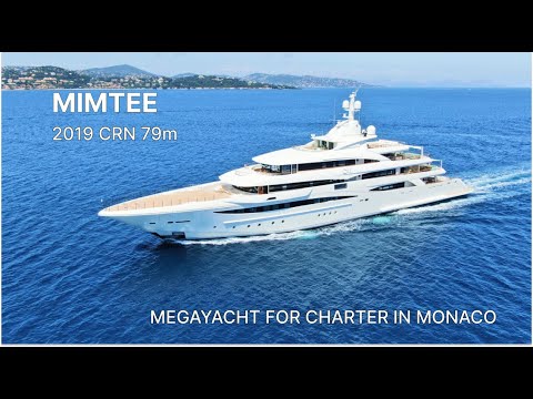 2019 CRN  - 79m  - MIMTEE - Megayacht for charter in Monaco
