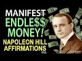 The SECRET To Manifest MONEY! Napoleon Hill Affirmations - Wealth While You Sleep Meditation