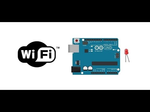 Turn on an LED connected to Arduino UNO via WIFI