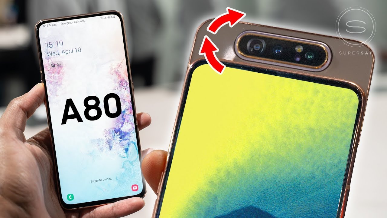 Samsung Galaxy A80 Hands-On - Rotating Camera Madness!