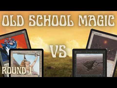 Kalle Curve VS BW Ponza ( Old School Magic, Round 1 )