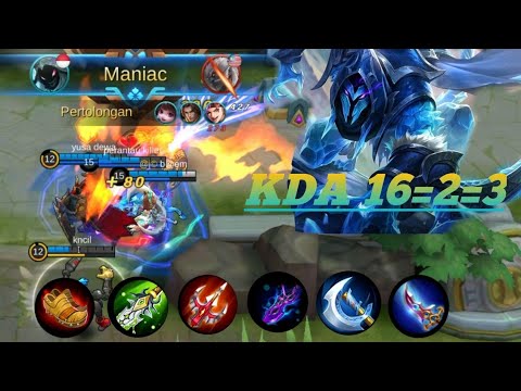 KDA 16/2/3 helcurt perantau killer yang gila kill!!! goblok