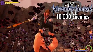 Hercules joins Sora in the 10,000 enemies battle! [Kingdom Hearts 3]