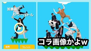 動物タワーバトルしようとしたら加藤純一タワーバトルになってた件