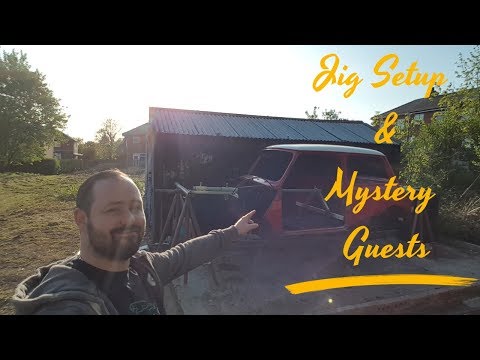 Classic Mini - Episode 19 - Jig Set Up & Shell Assesment (Mystery Guests)