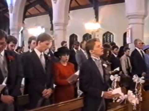 Jackie and Peter Wedding 15 10 88 Part 1