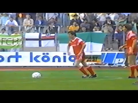 Mirosław Okoński gol FC Homburg - HSV 0-2 Bundesliga 01.09.1987