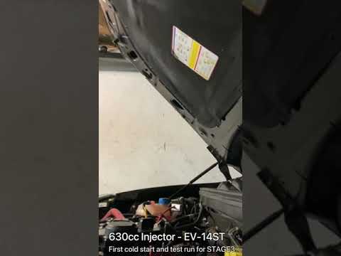 Alfa Romeo Giulietta 1.4 MultiAir - 630cc Injector test for STAGE 3 - 8GMK