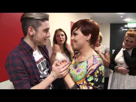 Sinead O'Brien talks to Stephen Byrne backstage at The Voice Of Ireland