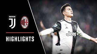 ملخص مباراة : يوفنتوس 1 × 0 ميلان ( الجولة 12 للدوري الايطالي )