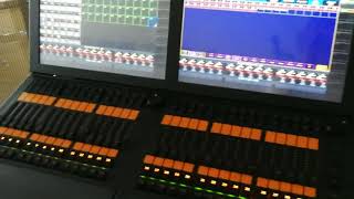 Video thumbnail for GrandMA2 full-size DMX Console Controller (DC013-D) by Robert Xi