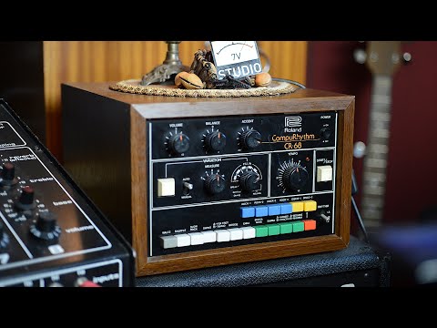 Roland CR-68 CompuRhythm 1970s - Black image 8