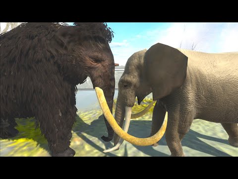 Mammoth Prehistoric Death Run - Animal Revolt Battle Simulator