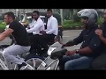 Salman Khan Cycling On Bandra Worli Sea Link In Mumbai Full HD Video 1