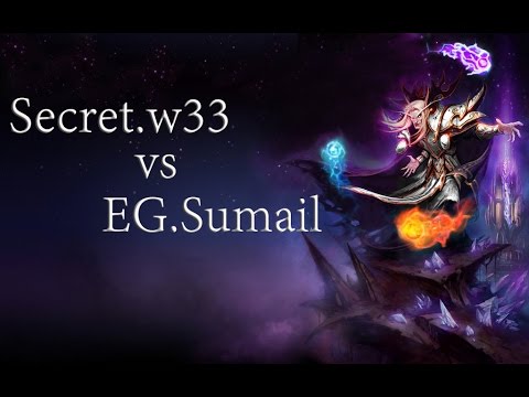 Dota 2 Highlights  Team Secre w33 vs Sumail Windranger