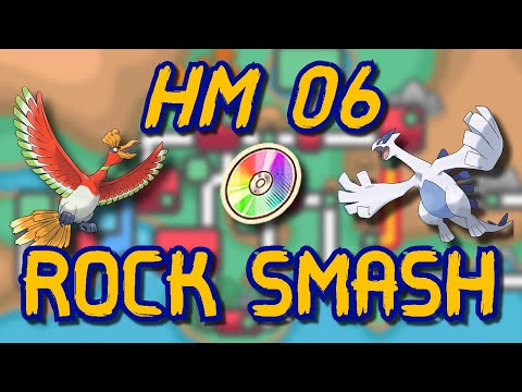 How to get HM 06 ROCK SMASH in Pokemon Heart Gold / Soul Silver