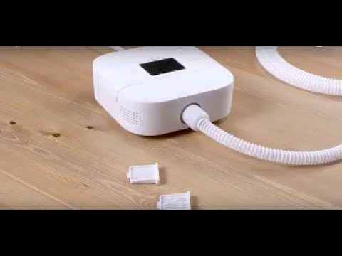 Pflege und Austausch der Filter der DreamStation Go