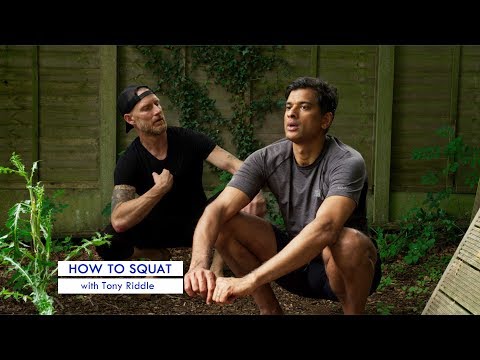 How to squat with Tony Riddle