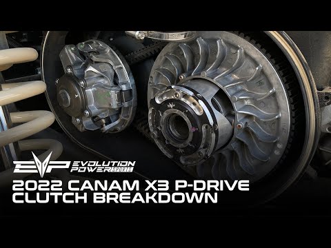 Everything You Need to Know About the New 2022 CanAm X3 P-Drive Clutch