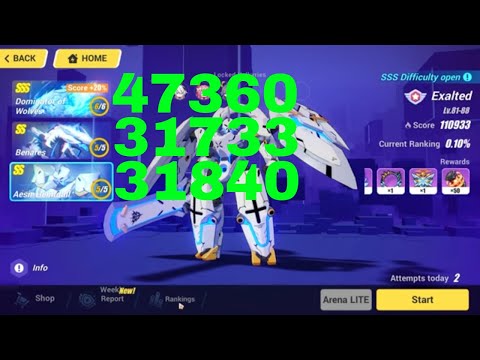 Honkai Impact 3 Exalted MA Top 2% - SSS Andrius, Benares, Heimdall [110933] (4/28/2022)