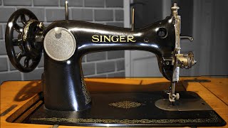 100 Year Old Original Singer Machine Restored, so much rust removed !
