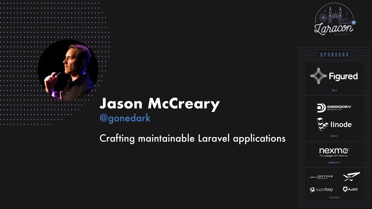 Jason McCreary - Crafting maintainable Laravel applications