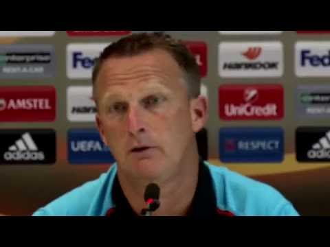 Persconferentie voorafgaand aan AZ - Dundalk FC