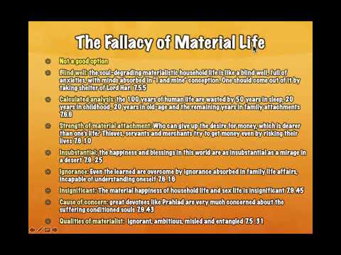 NND.KDS The fallacy of material life - Srimad Bhagavatam, Canto 7 (12.04.2021)