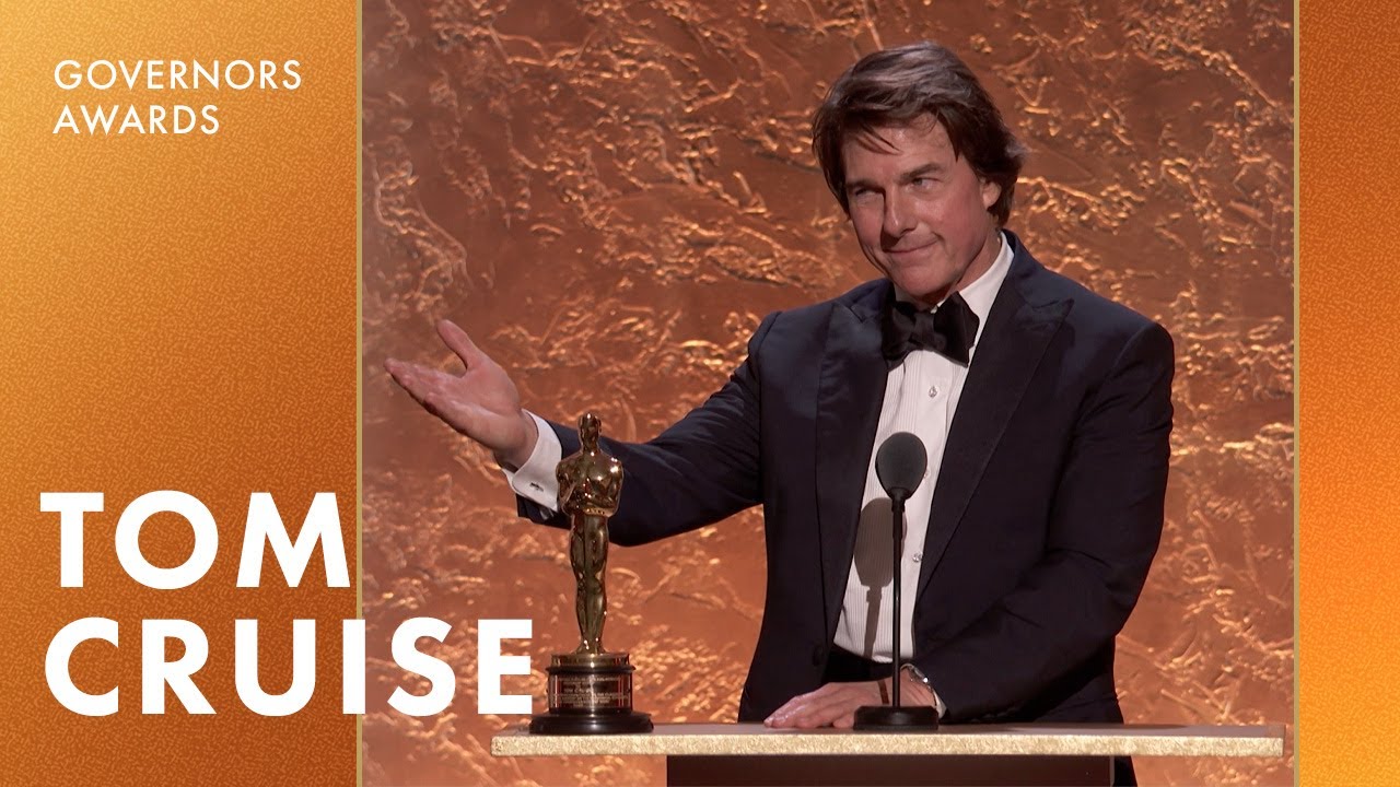 Tom Cruise Receives Honorary Oscar at Governors Awards Ceremony