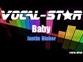 Justin Bieber - Baby | With Lyrics HD Vocal-Star Karaoke 4K
