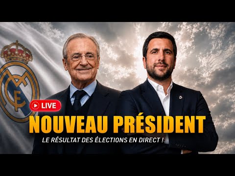 🔴 LES RÉSULTATS DES ÉLECTIONS DU REAL MADRID EN DIRECT ! PEREZ vs