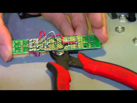 Eurorack VCO Solder Card from Breadboard