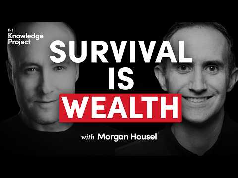 Morgan Housel: What You Need to Endure (And Ignore) to Build Wealth, Buy Freedom, and Stay Rich