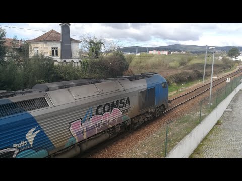 Comboio internacional n° 48898 Comsa Rail Transport (001) Barcelos