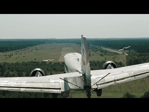 Adolf Hitler lands in Smolensk Russia